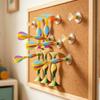 Freccetta Creativa a Ventosa Doppia con Punte Morbide in Silicone per Ricreazione Indoor