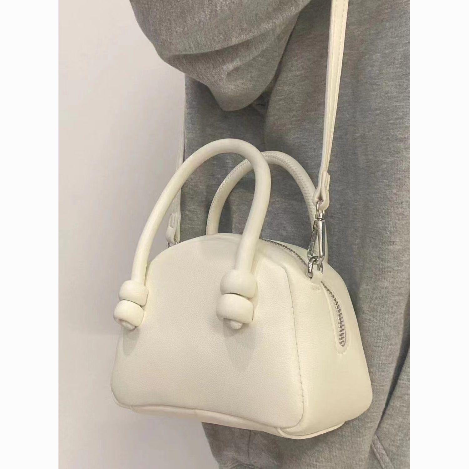 Корейский нишевый дизайн повседневная универсальная иностранная сумка-ракушка 2023 лето новая сумка женская премиальная текстура сумка-мессенджер