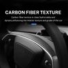 For Tesla Model 3 Highland 2024 ABS Matte Bright Carbon Fiber Trim New Model 3 Steering Wheel Frame Cover Interior Accessories