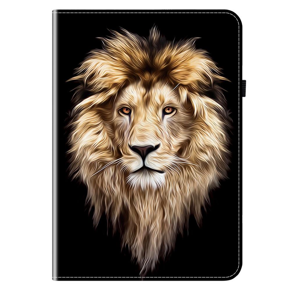 For Oppo Pad SE Leather Case Pattern Printed Stand Tablet Cover with Card Slots