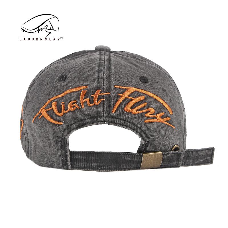 Hut Herren gewaschene Baumwolle dreidimensionale Stickerei Kappe Frühling und Sommer Outdoor Visor Sonnenschutz Baseballkappe Damen