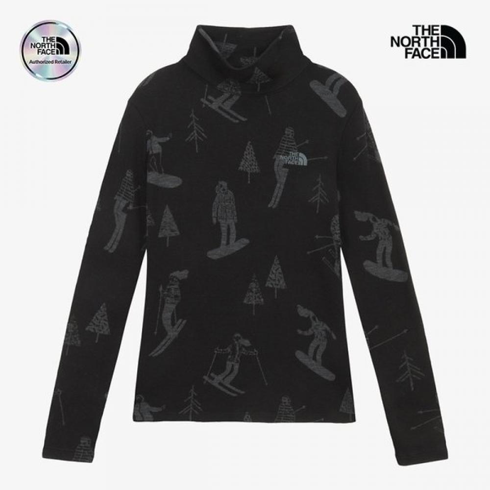 The North Face Women S Veil Turtleneck Black Nt7ar89a 85