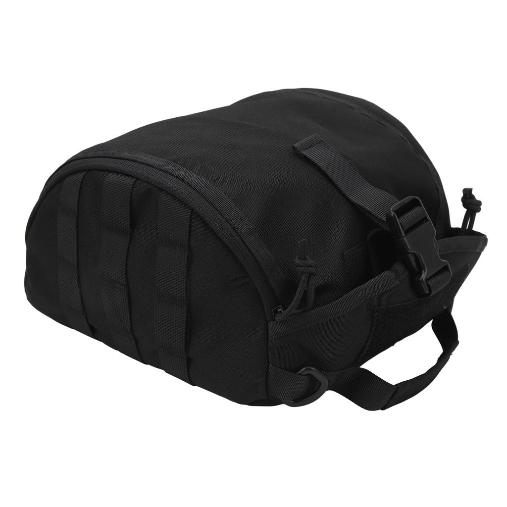 Outdoor Training Helmet Bag Portable Clamshell Helmet Bag Large Capacity Helmet Storage Bag Black