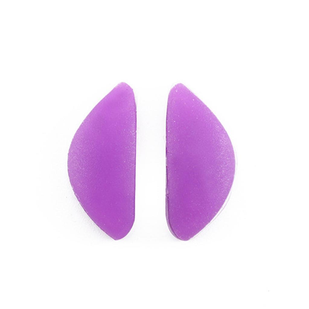 1 Paar Farbige Silikon Weiche Nasenpads Für Sportbrillen Rutschfest Bügel Bequem Für Platten Sonnenbrillen Brillen Zubehör