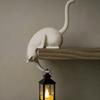 Cute Cat Shaped Wall Hook, Inverted Hanging Cat Towel Hook, Decorative Storage Hook for Keys Towels, Home Bathroom Desk Bedroom Decor Ornament