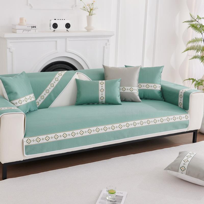 High-End Sofa Cushion Summer Summer Summer Mat Cushion Fashionable Simple Modern Cover Cover Cloth New Chinese Summer Style