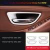 Car Gear Shift Knob Air Vent CD Panel Window Lift Door Speaker A Pillar Steering Wheel Cover Trim For BMW 5 Serie F10 F07 Inner
