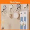 Suction Cup Hooks Double Hanger For Bathroom Kitchen Door Organizers