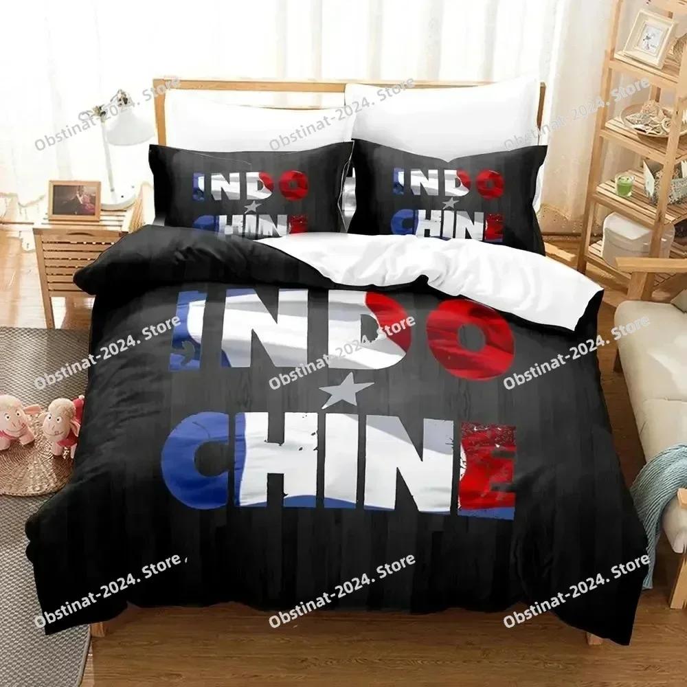 Fashion 3D Indochine Bedding Set Printed single Comforter Quilt Bed Cover Duvet Cover Pillow Case 3 Pieces Sets Kids Adult Size