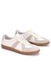 Men's Retro Genuine Leather White Skate & Sports Shoes for Autumn
