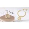 2pcs New High Quality Round Shape Mama Children Shine Zircon Bracelets Necklace Jewelry Set For Women Jewelry Mother's Day Gifts