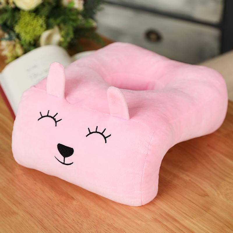 Hot New Lovely Fox Husky Dinosaur Animal Cotton Plush U Shape Neck Pillow Travel Car Home Pillow Nap Pillow Health Care with