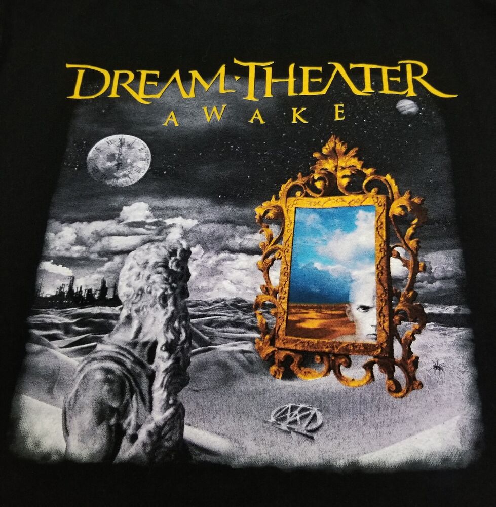 SALDI Dream Theater Awake Maglietta Nera Manica Corta Tutte le Taglie Uomo dalla S alla 5XL Maglietta Unisex