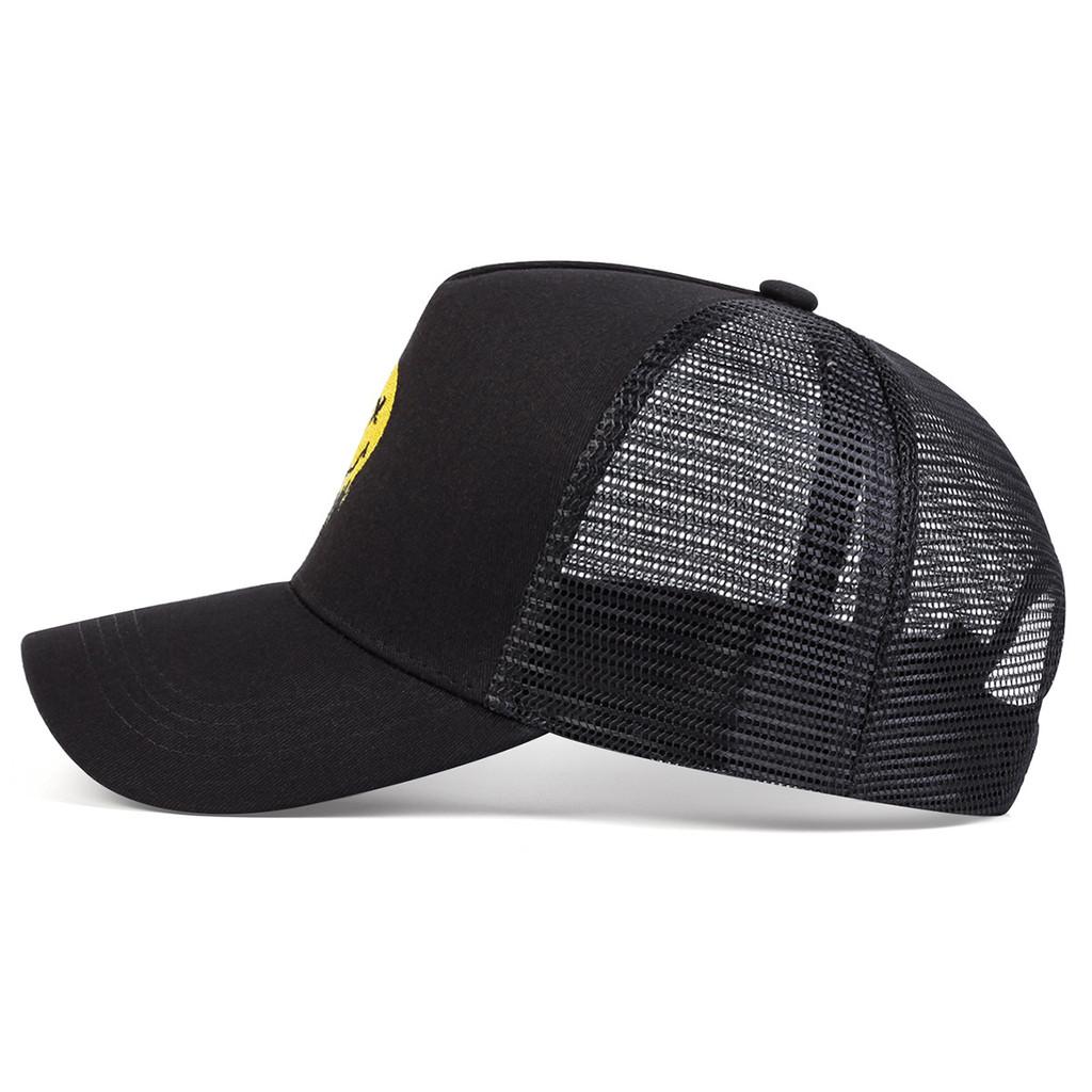 Punisher Baseball Cap With Embroidered Smile Face For Adults Summer Fashion