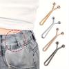12Pcs Jeans Skirts Detachable Buckle Adjustable Sleeve Clip For Pants Waist Tightening Sleeve Reduction Clip For Clothing Decor