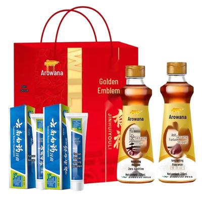 Yunnan Baiyao Toothpaste & Golden Arowana Sesame Oil Bundle