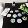 Handy Airbag Halterung Rückseiten Aufkleber Smiley Gesicht Spiegel Tragbarer Kosmetikspiegel Tragbar Nische Drama Schauen Desktop Halterung Kreativität