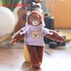 Plush Monkey Keychain With Soft Cotton Filling For Kids And Collectors