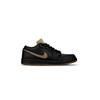 Jordan Air Jordan 1 Abrasion Resistant Low Top Vintage Basketball Shoes Men's Black Brown HF5753-221(Team882-)