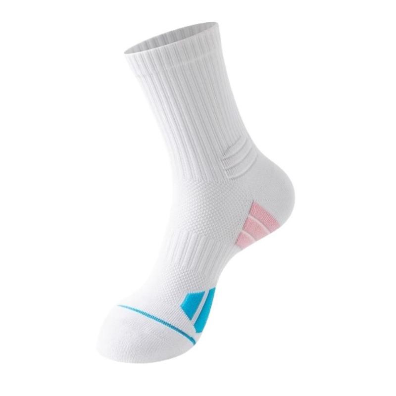 Men's Mid-calf Basketball Socks for Spring and Summer, Thickened Towel Bottom, Long Calf, Professional Sports for Teenagers' Practical Training