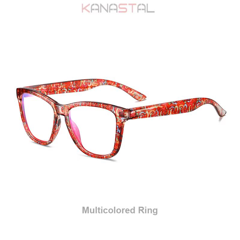 Damen Blaulichtfilterbrille Gestell Herren Anti-Ermüdungsgläser Computer Kunststoffbrille Rezept Myopie Lesebrille