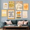 Book Lover Club Poster Vintage Reader Decor Canvas Painting Minimal Bookish Print Wall Art Picture for Aesthetic Reading Room