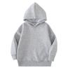 Children's Solid Color Casual Spring And Autumn Warm Hoodie Boys' Comfortable Sports Running Hat Top Versatile Outdoor Jacket