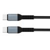 100/240W USB C Cable Nylon Braided Fast Charging Cord USB C To USB C Cable Charging Cord Support Charging Sync 480mbps