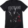 John Coltrane Vtg Maglietta Manica Corta Nera Tutte le Taglie S 5XL Jn266