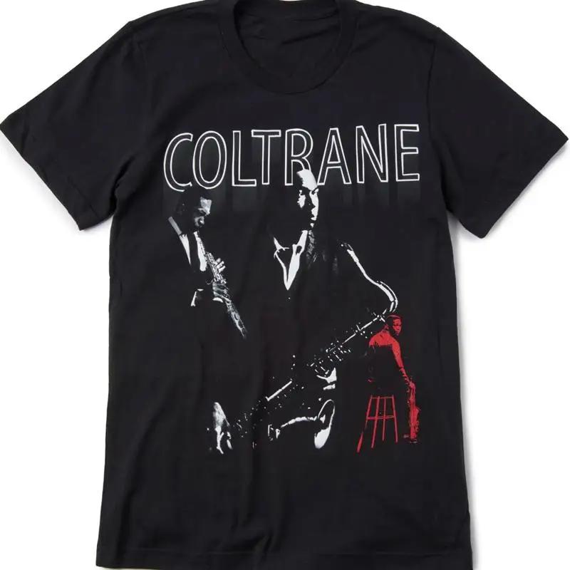 

John Coltrane Vtg Shirt Black Short Sleeve All Sizes S 5Xl Jn266 S разноцветный