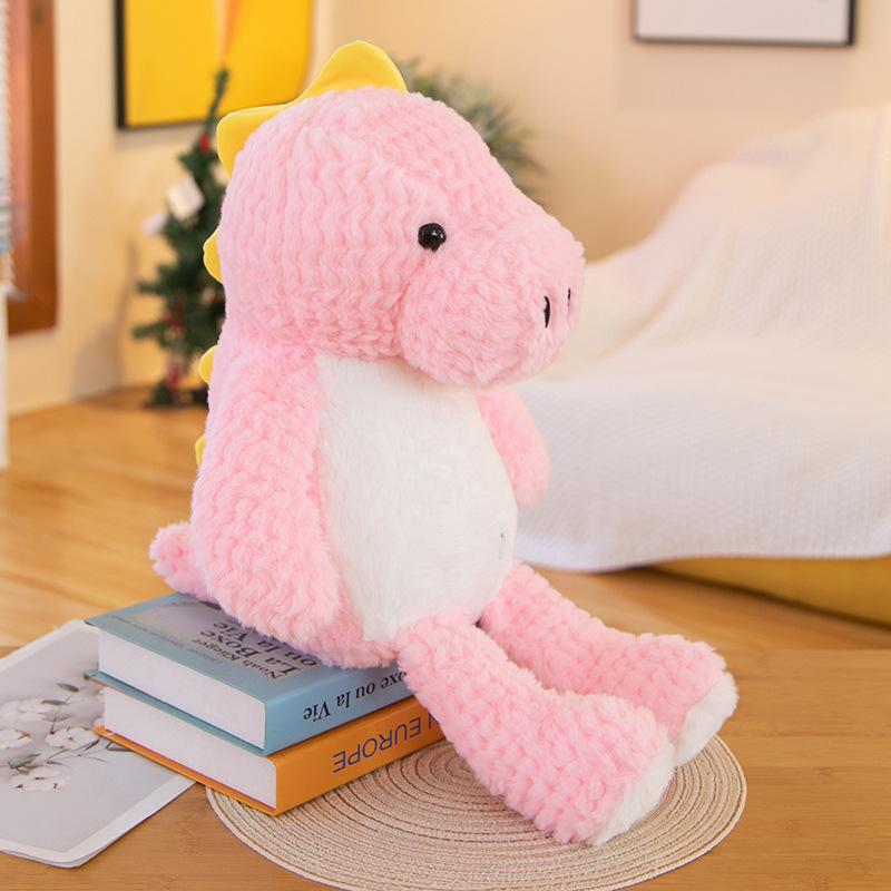 

Adorable Couple Dinosaur Plush Toy Soft Stuffed Animal Pillow Cute Companion Doll 35cm/13.78in розовый