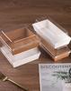 Rousong Xiaobei Pastry Box: Oil-Proof Takeout Container for Desserts, Snow Mei Niang, Puffs, and Cake Rolls.