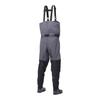 Daiwa Tight Fit Salt Breath Zip Waders Size S SW-4502B-T Black,