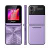 F265 Klapphandy 2,55 Zoll 1400 mAh FM-Radio Kamera Taschenlampe 4 SIM-Karte 2G Feature Phone
