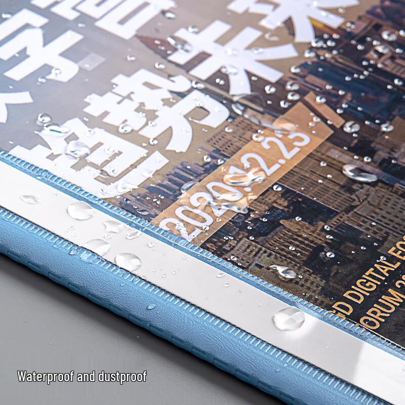 Jin De Li A4 2-Hole Plastic File Binding Strips