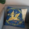 2D Enchanted Phoenix Pillow Cover With Oriental Charm Pattern Cushion Cover Suitable For Sofa Bedroom Car Pillow Cover