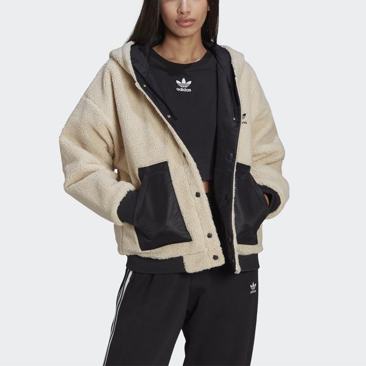 Adidas Originals Sherpa Jacket Women's Black H39019