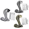 1 buc. Insignă Emblema Grilă Față Mașină Șarpe 3D Autocolante Accesorii pentru Mustang Shelby GT500 GT350 Focus Mondeo Kuga Fiesta Escort