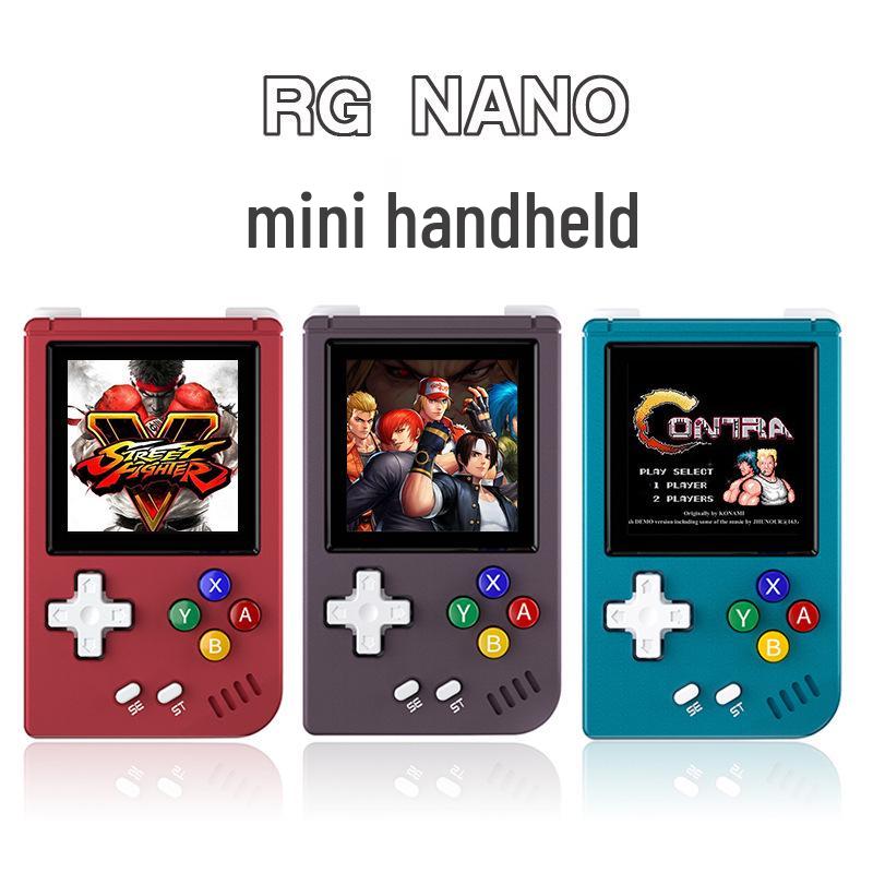 RG Nano Mini Open Source Handheld Retro Game Console & MP3 Player Keychain