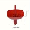 1/4pcs Reusable Anti-Drip Ice Cream Trays, Food Grade Plastic for Outdoor & Home Use, Easy Clean Portable Snack Holder Set