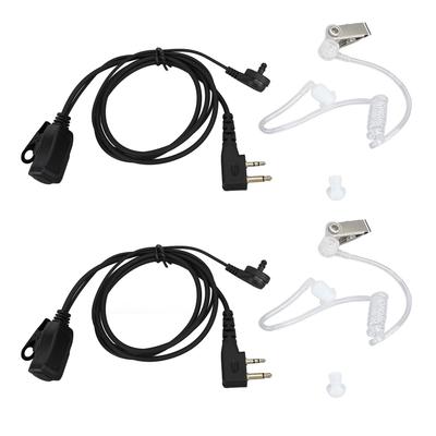 2 τεμ. Ακουστικό με Ακουστικό Σωληνάριο Αέρος Αντικατάσταση για MIDLAND G6 G7 GXT550 GXT650 LXT80 GXT1000VP4