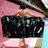 S-S-SlipknotEs Band Microfiber Printed Beach Towel Mountain Climbing Yoga Beach Swimming Running Absorbent Soft Towel