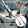 Flexible Design Neck Light Rechargeable Battery Magnet Attachment Book Light LED Lighting Folding Design Emergency Flashlight