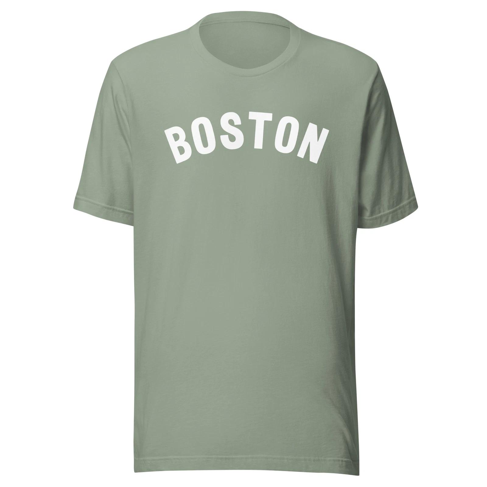 

УНИСЕКС ФУТБОЛКА BOSTON *MONSTER GREEN* С НАДПИСЬЮ-ШРИФТОМ ФЕНУЭЙ БЕЙСБОЛ НОВАЯ M