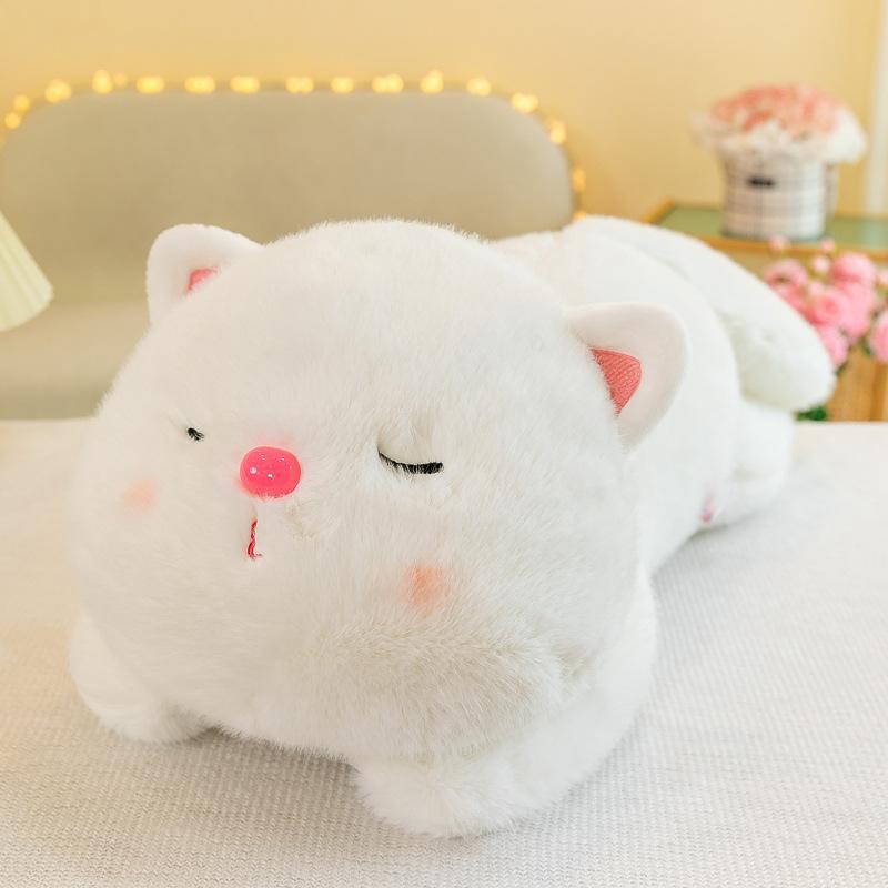

Милые прищуривающиеся котята Туантуан, плюшевые игрушки, офисная подушка, подушка для сна, детская подушка для сна, украшения для дивана 30cm【0.18kg】