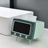 Plastic Paper Storage Box Square Tissue Dispenser TV Desktop Tissue Box  Children's Gift