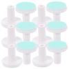 Beavorty 12-Piece Baby Nail Grinder Grinding Heads, Baby Nail File Polishing Heads for Toenails, Electric Nail File Replacement Grips, Refills, Nail F