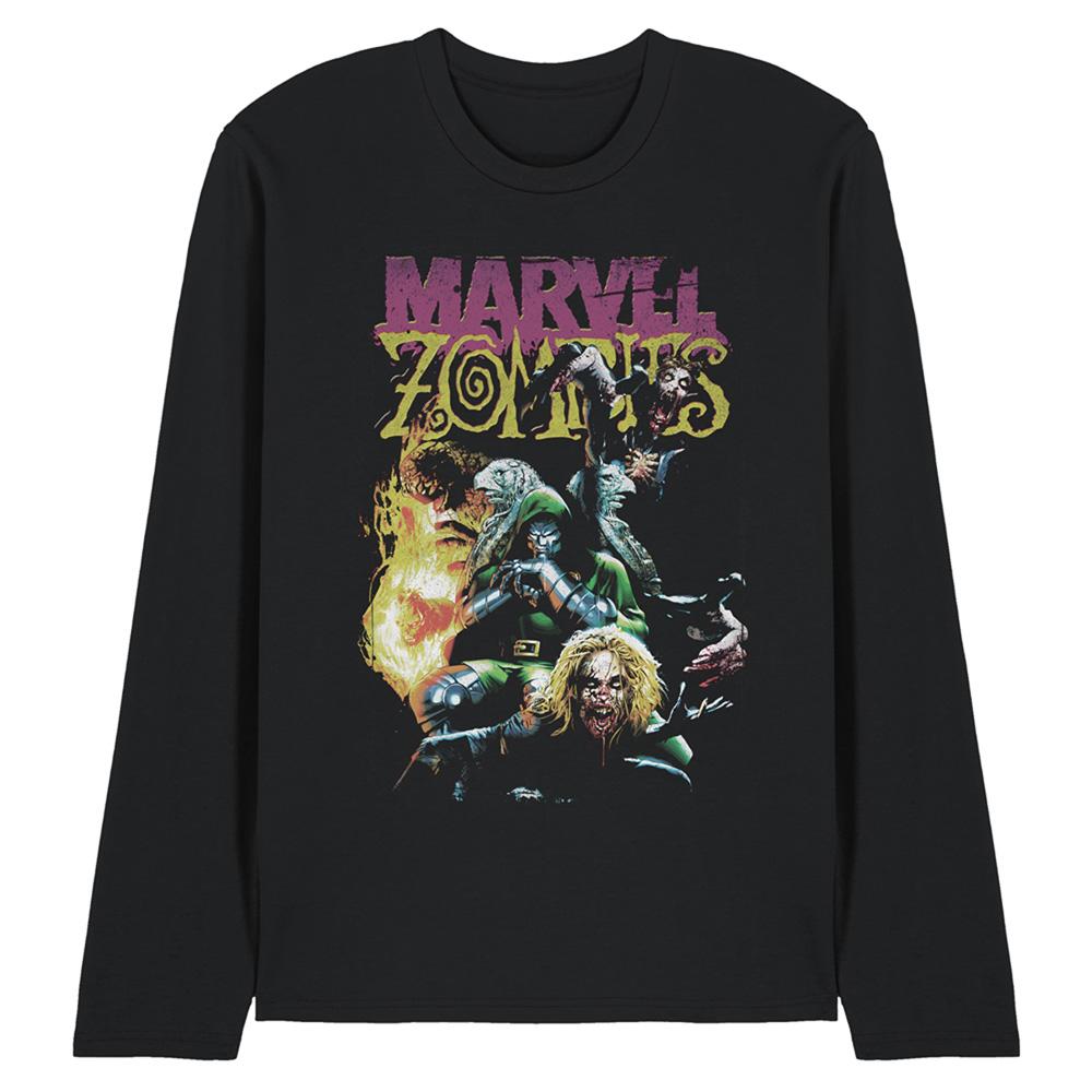 Marvel Zombies Unisex Adult Doom & The Fantastic Four T-Shirt