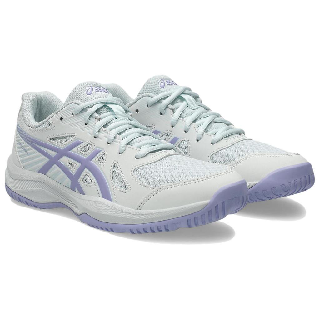 Asics UPCOURT 6 Abrasion Resistant Breathable Low Top Training Shoes Women's White 1072A107-405