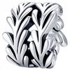 Charms Leaves 925 Beads Pendant Openwork Twigs Pendant